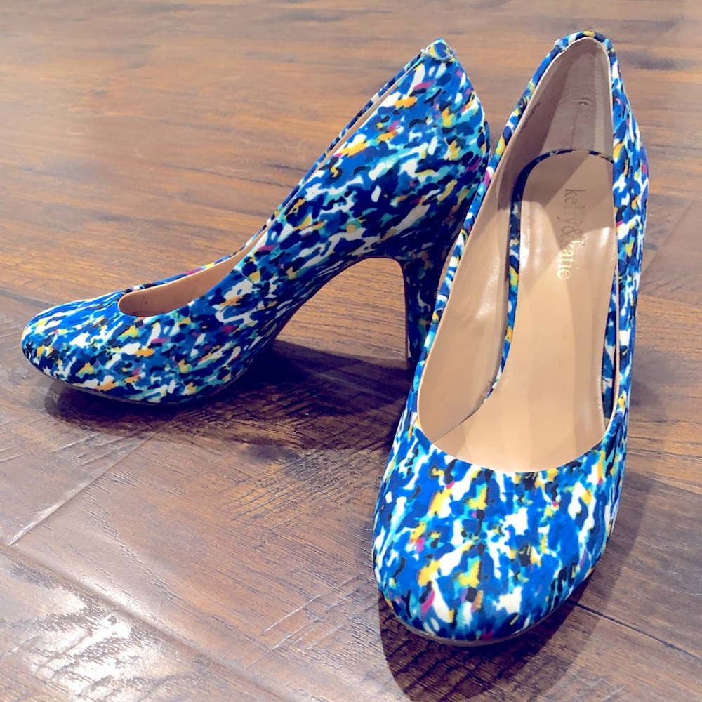 Fun colorful heels